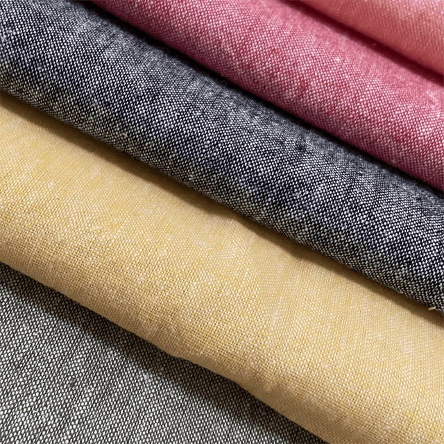 Υφάσματα Chambray από κάνναβη