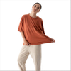 Fabricante de camisetas de c&acirc;nhamo em branco para mulheres